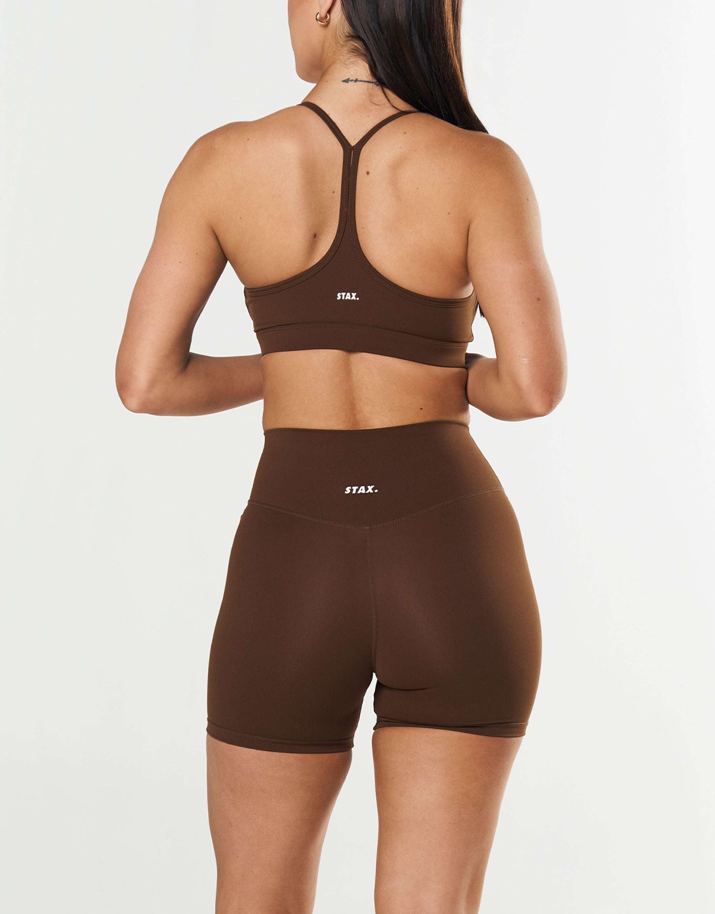 Co Activewear - Strappy Crop NANDEX ™ Raw Umber fifth image