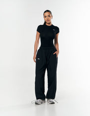 AW Womens Tee - Black/ White