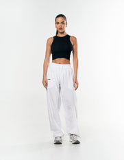 Parachute Pants- White