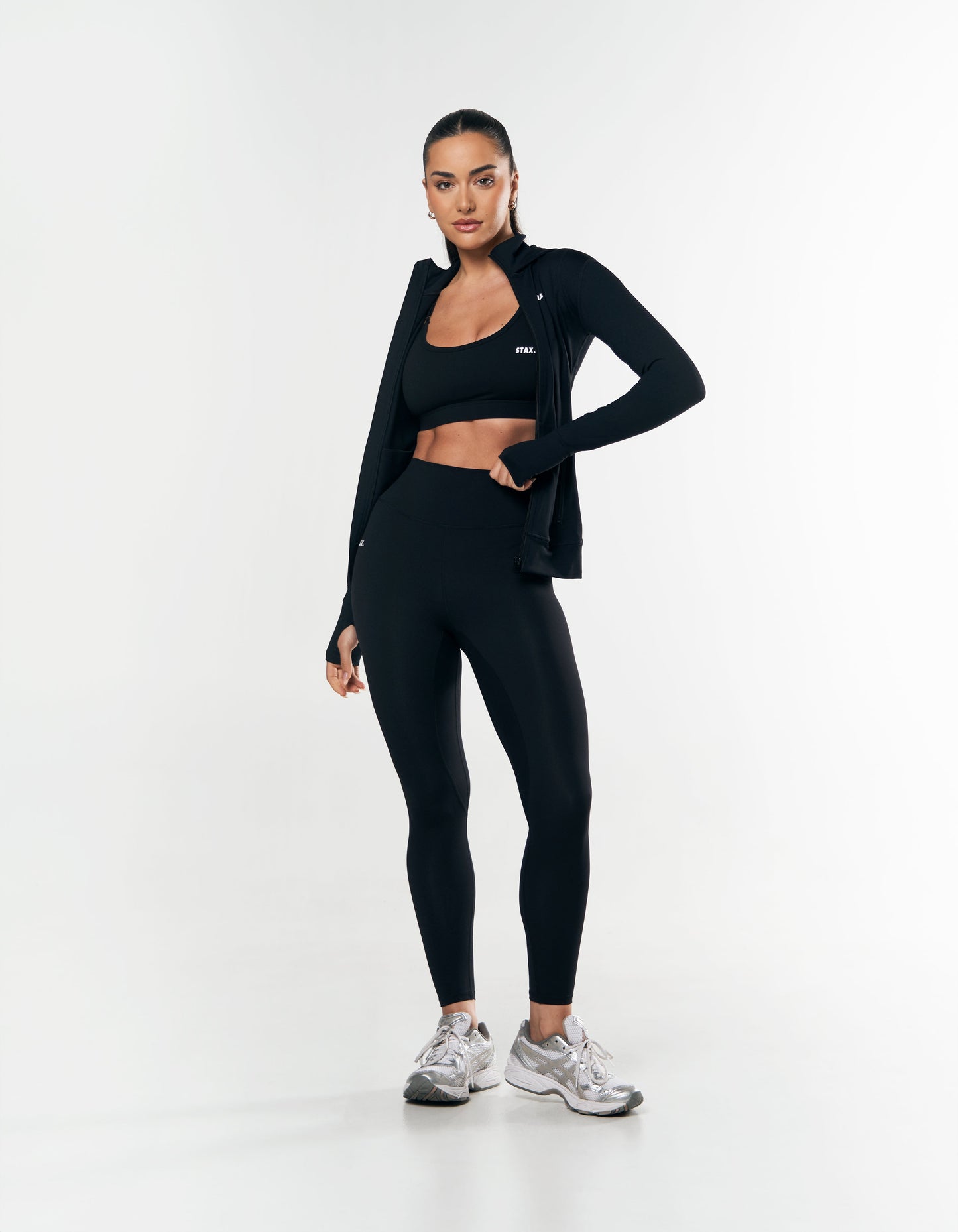 Zip Jacket Hoodie NANDEX™ - Black
