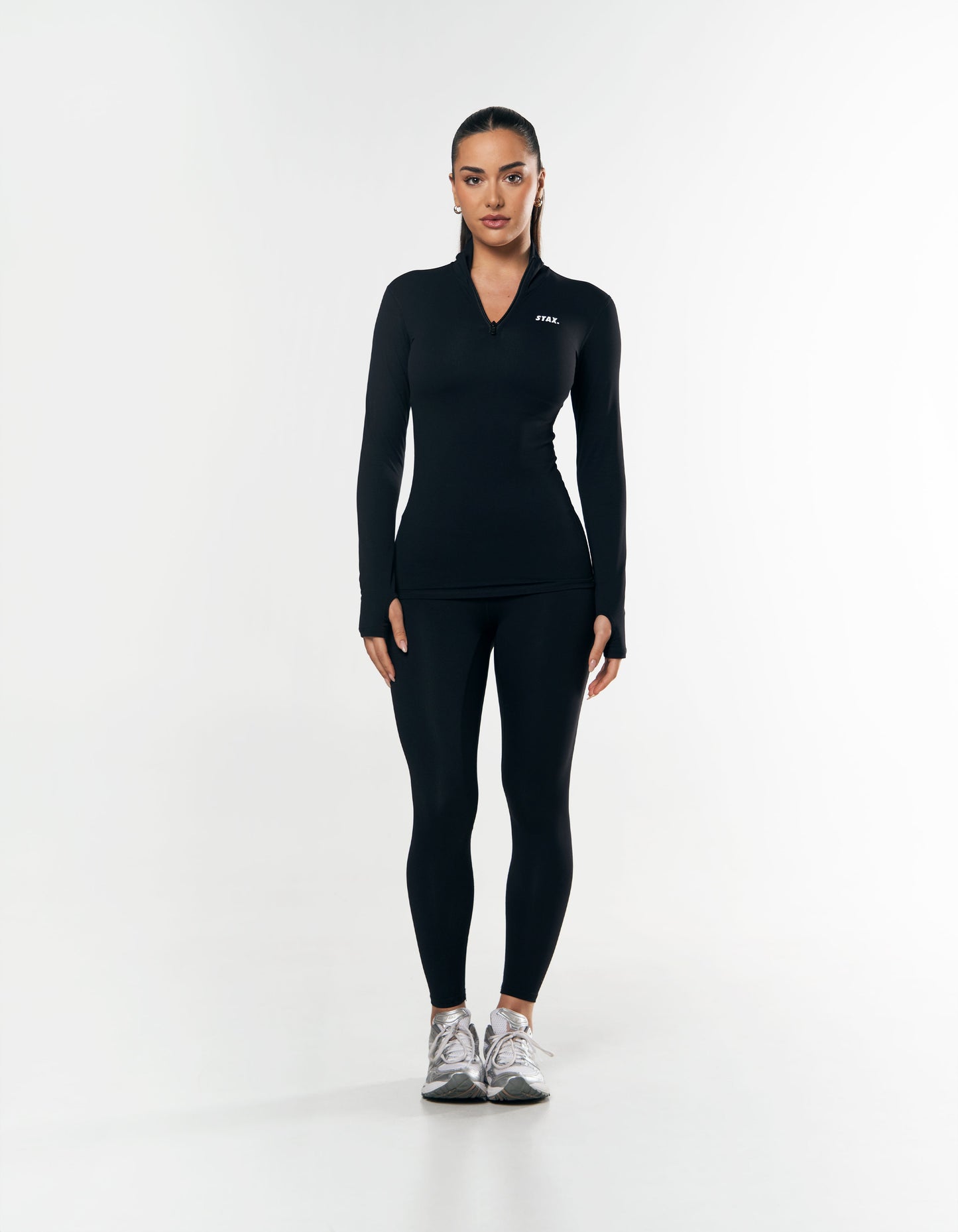 Long Sleeve Body Top NANDEX™ - Black