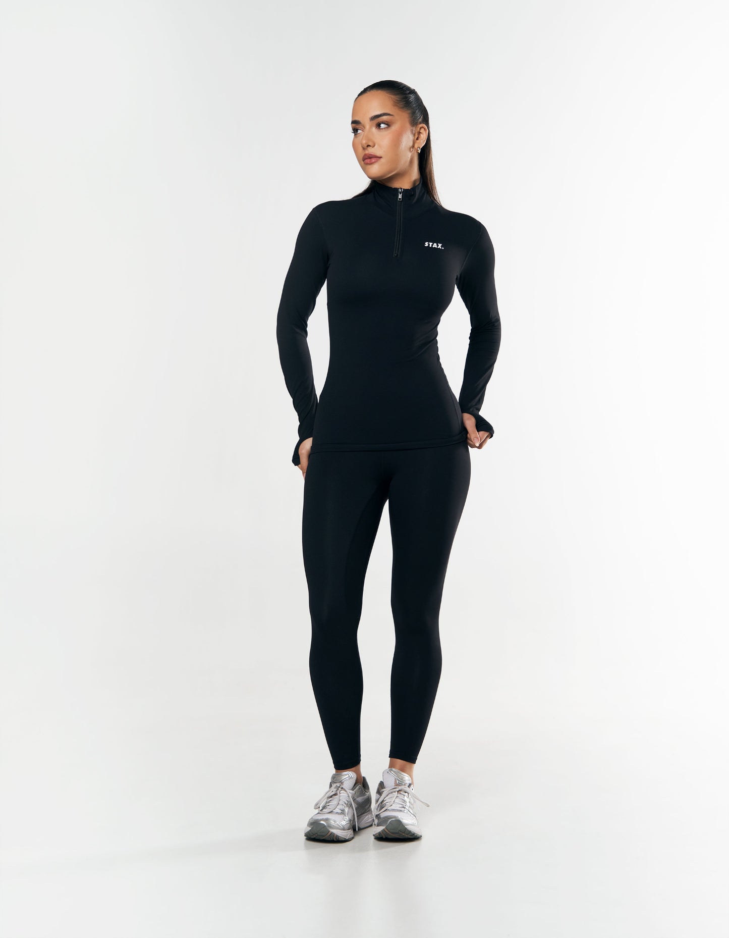 Long Sleeve Body Top NANDEX™ - Black