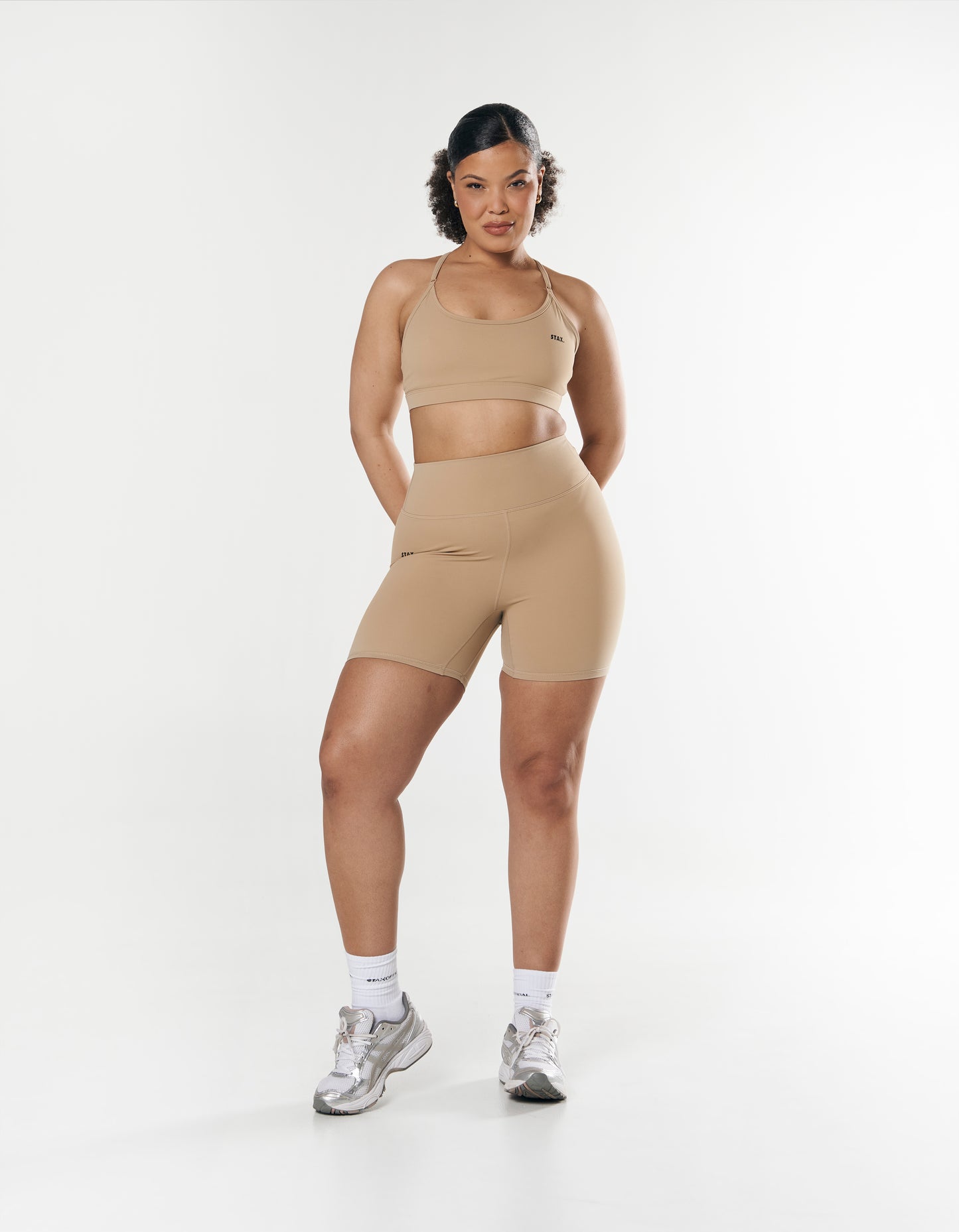 Co Activewear - Midi Bike Shorts NANDEX ™ Sand fourth image