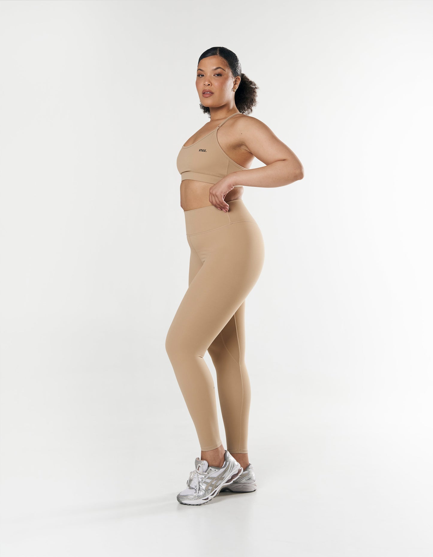 Co Activewear - Strappy Crop NANDEX ™ Sand sixth image