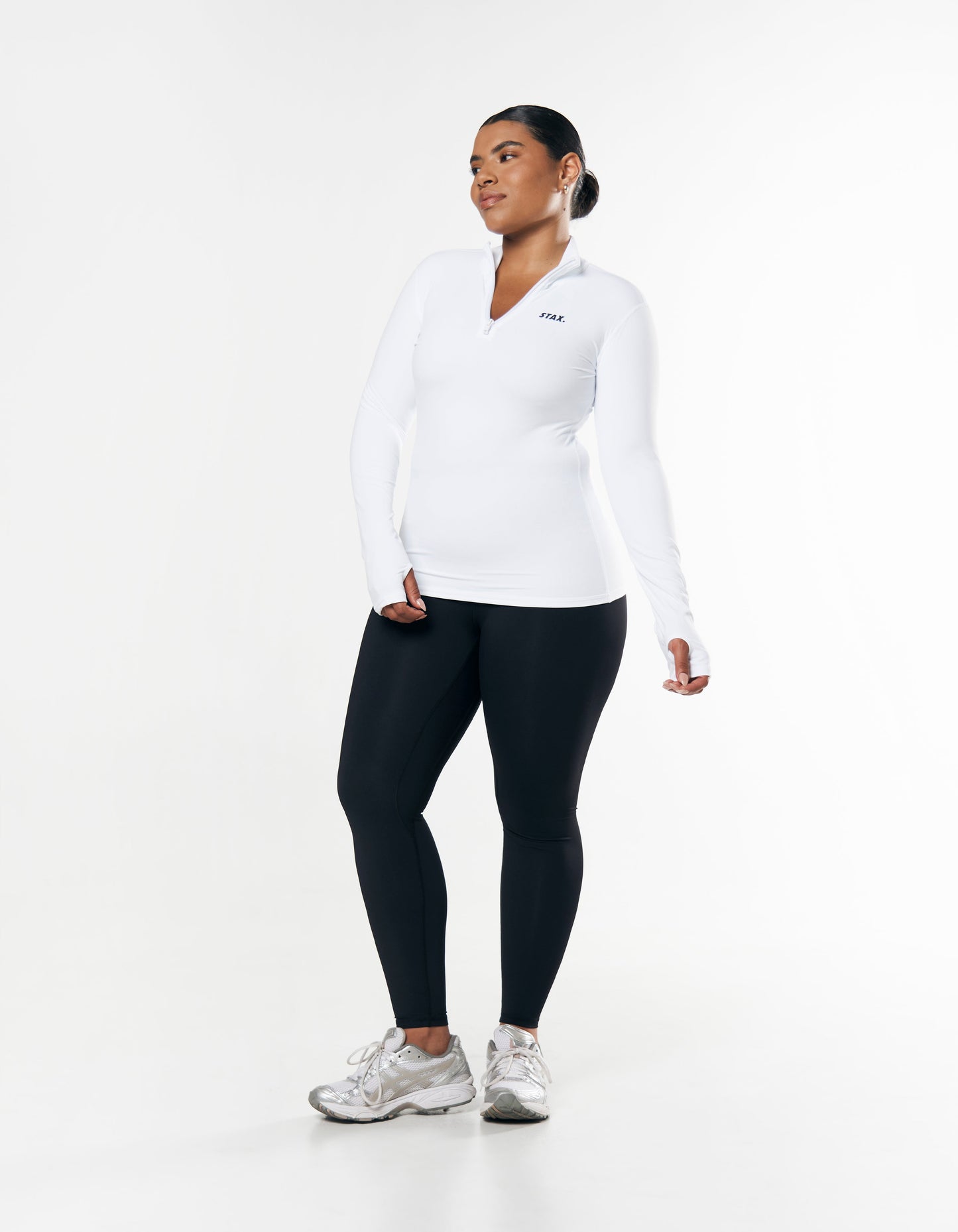 Long Sleeve Body Top NANDEX™ - White