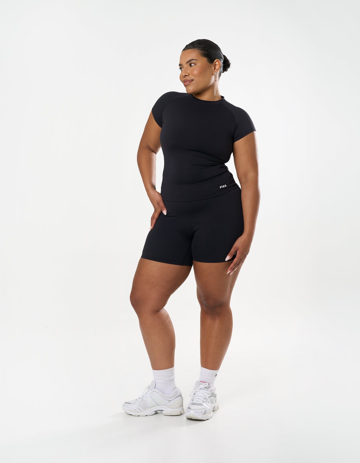 Cap Sleeve Tee Airlyte - Liquorice