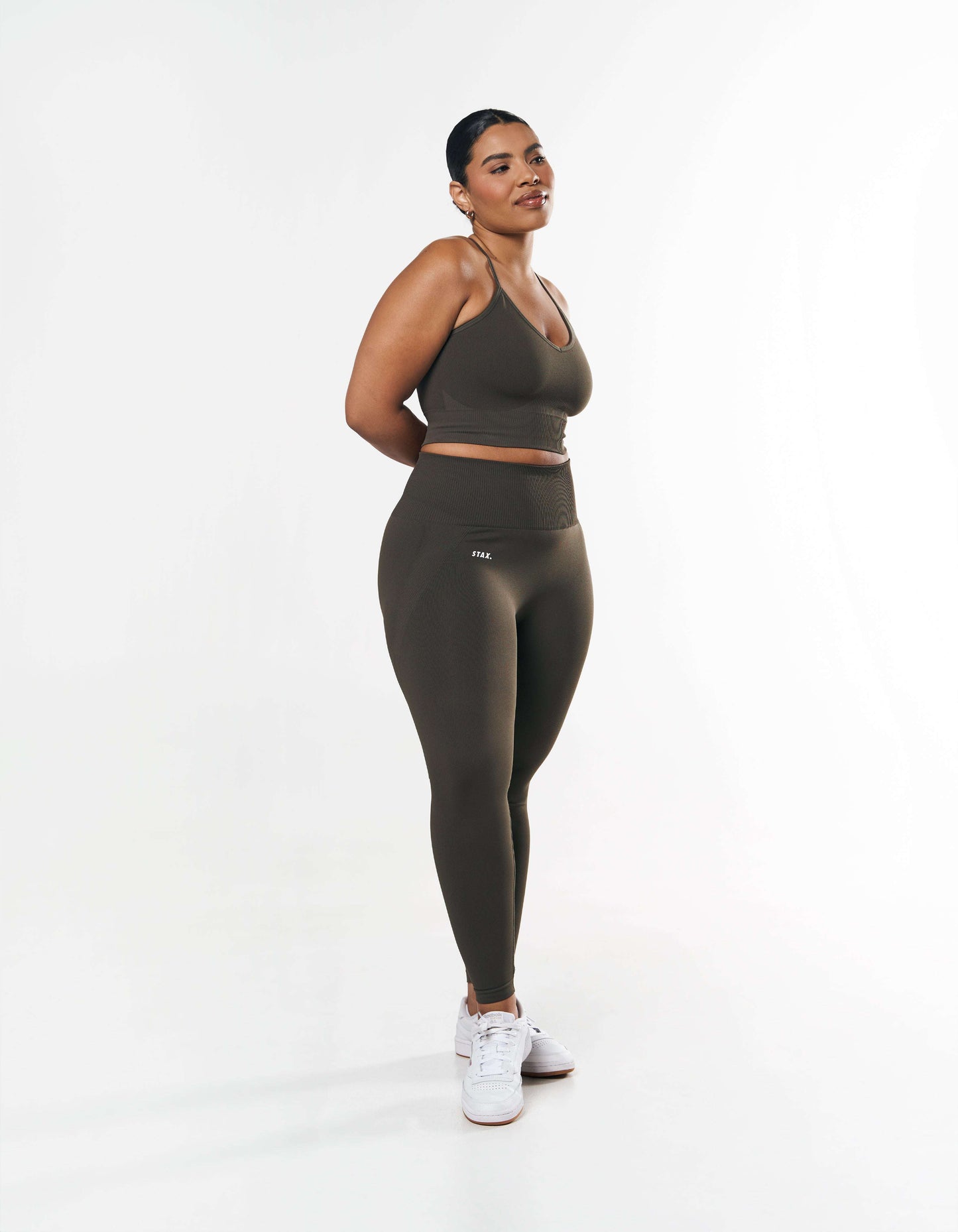 Premium Seamless Strappy Crop - Dovetail
