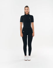 Premium Seamless High Neck Tee - Astro