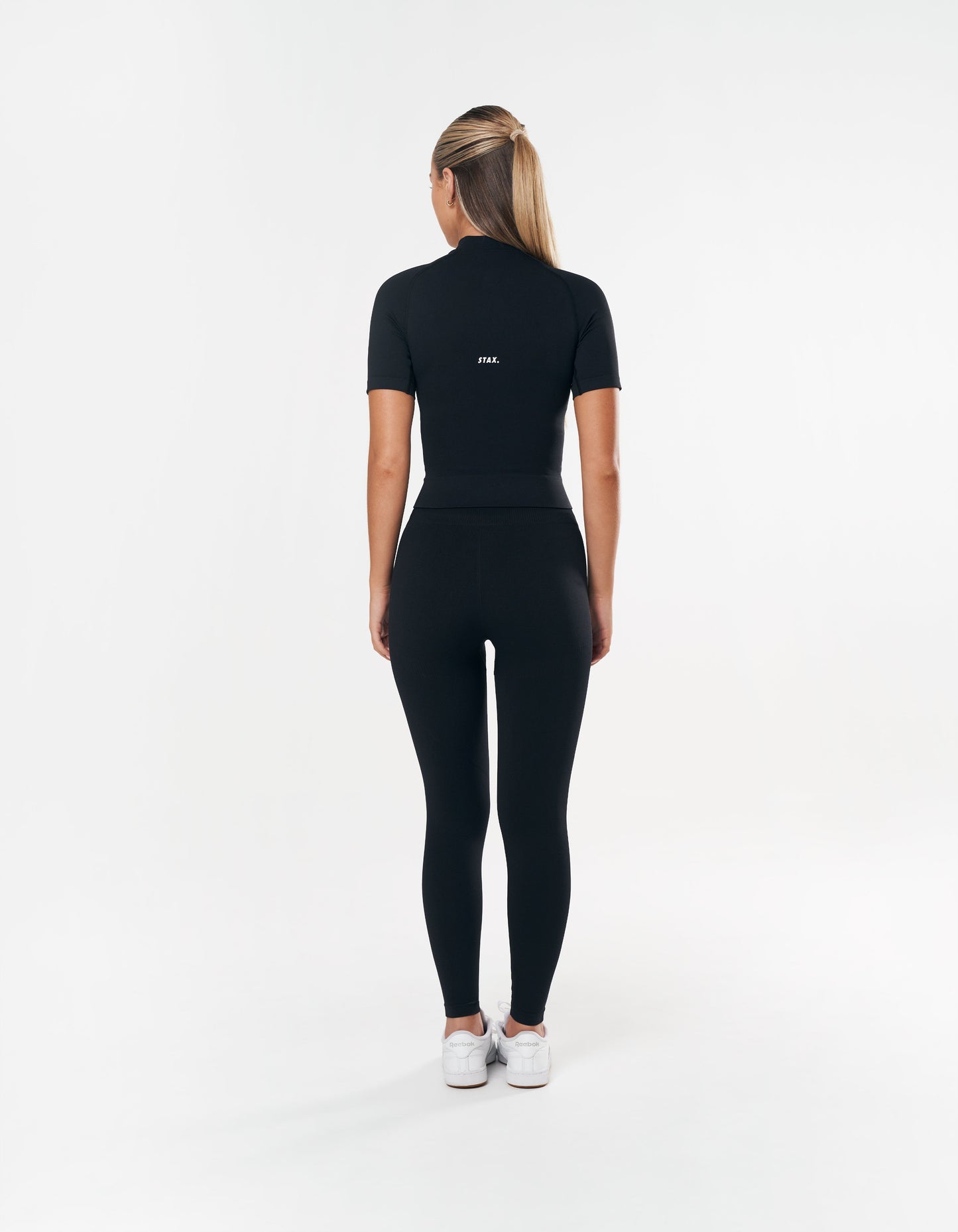 Premium Seamless High Neck Tee - Astro