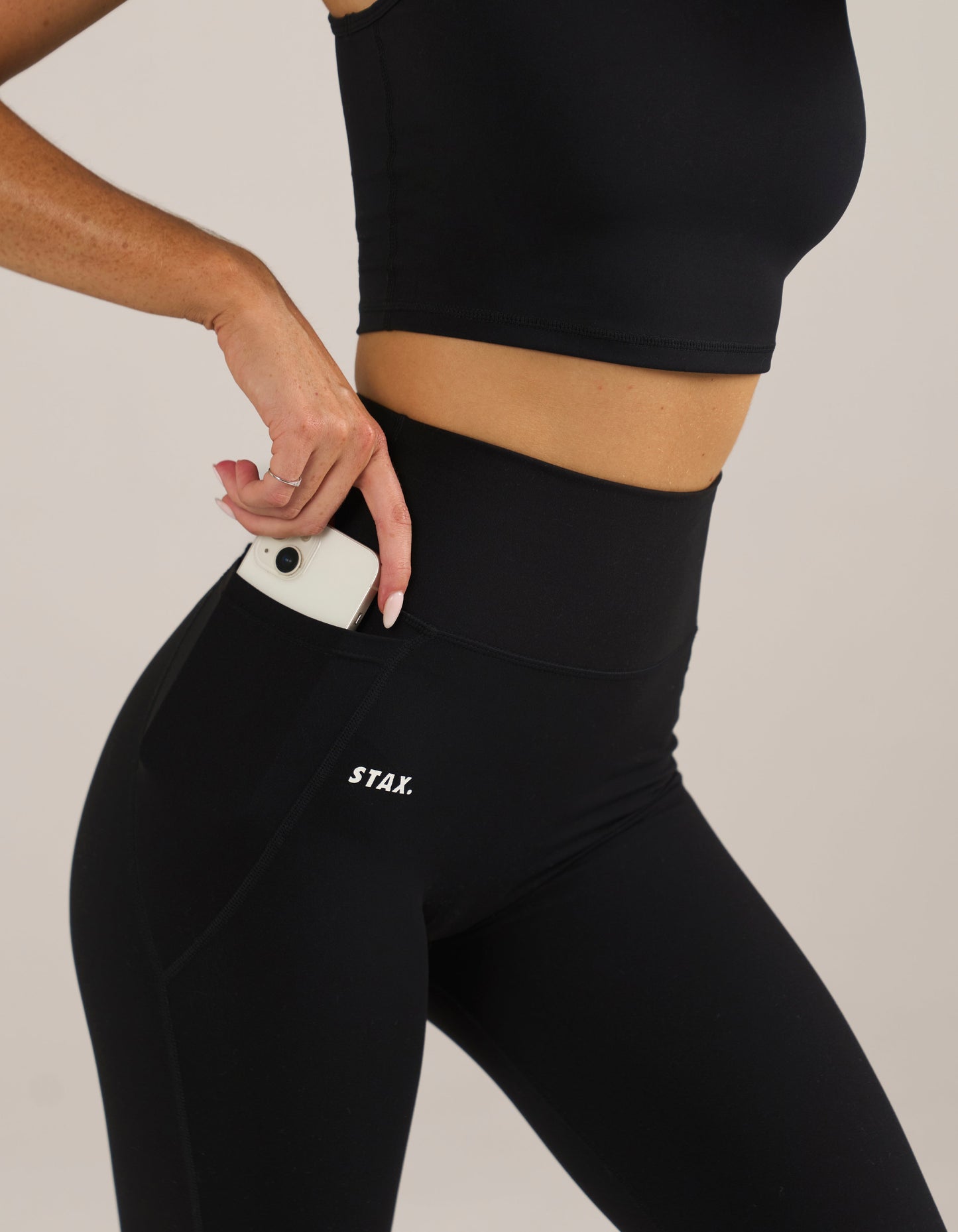Phone Pocket Tights NANDEX™ - Black