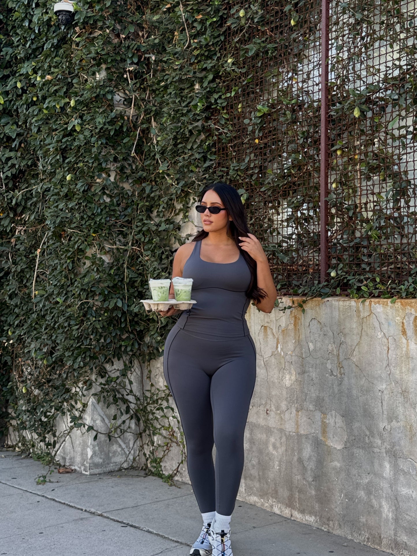 Contour Full Length Tights Airlyte - Storm