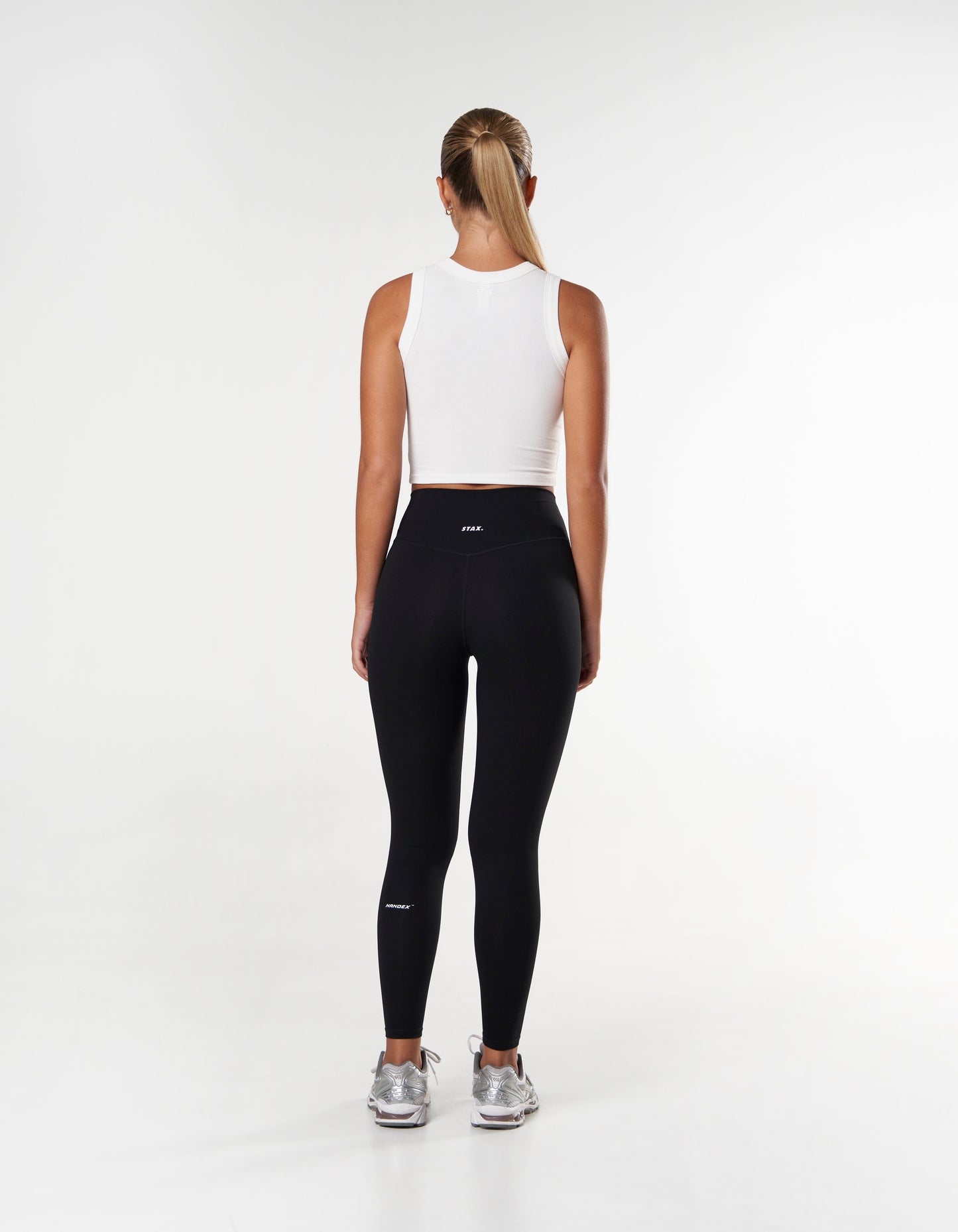Ribbed Tank - White