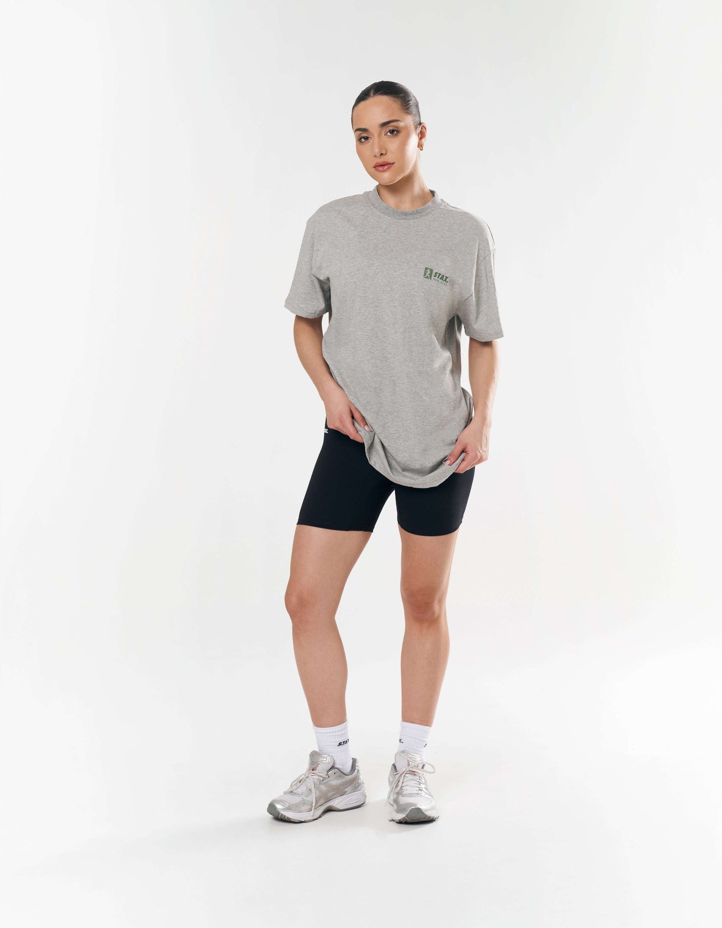 Run Club Tee - Grey Marle