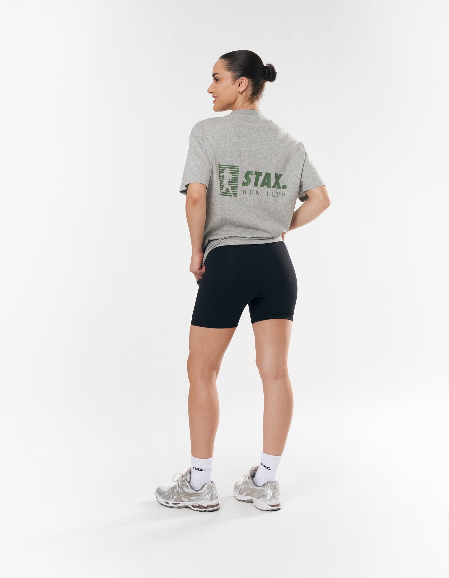 Run Club Tee - Grey Marle