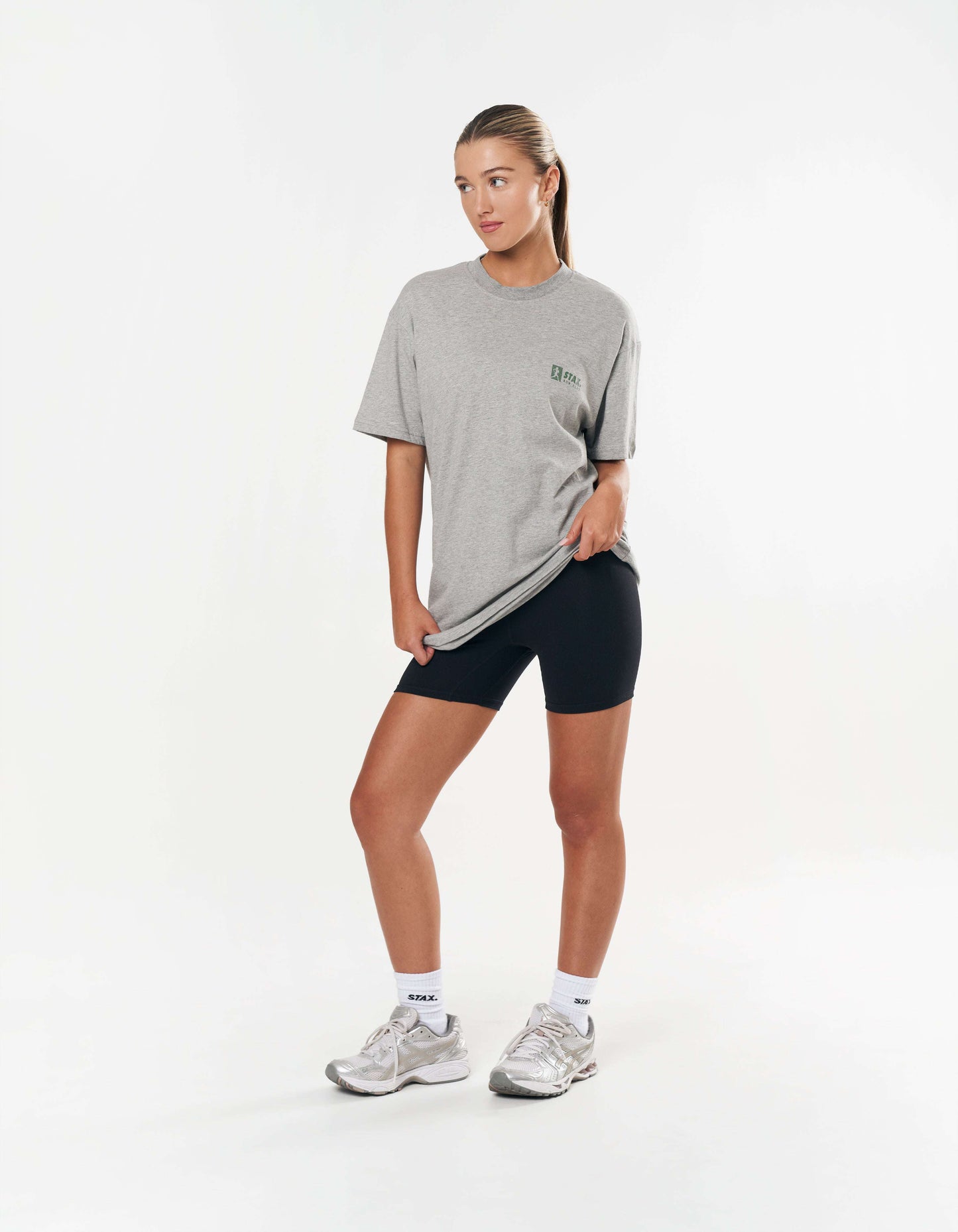 Run Club Tee - Grey Marle