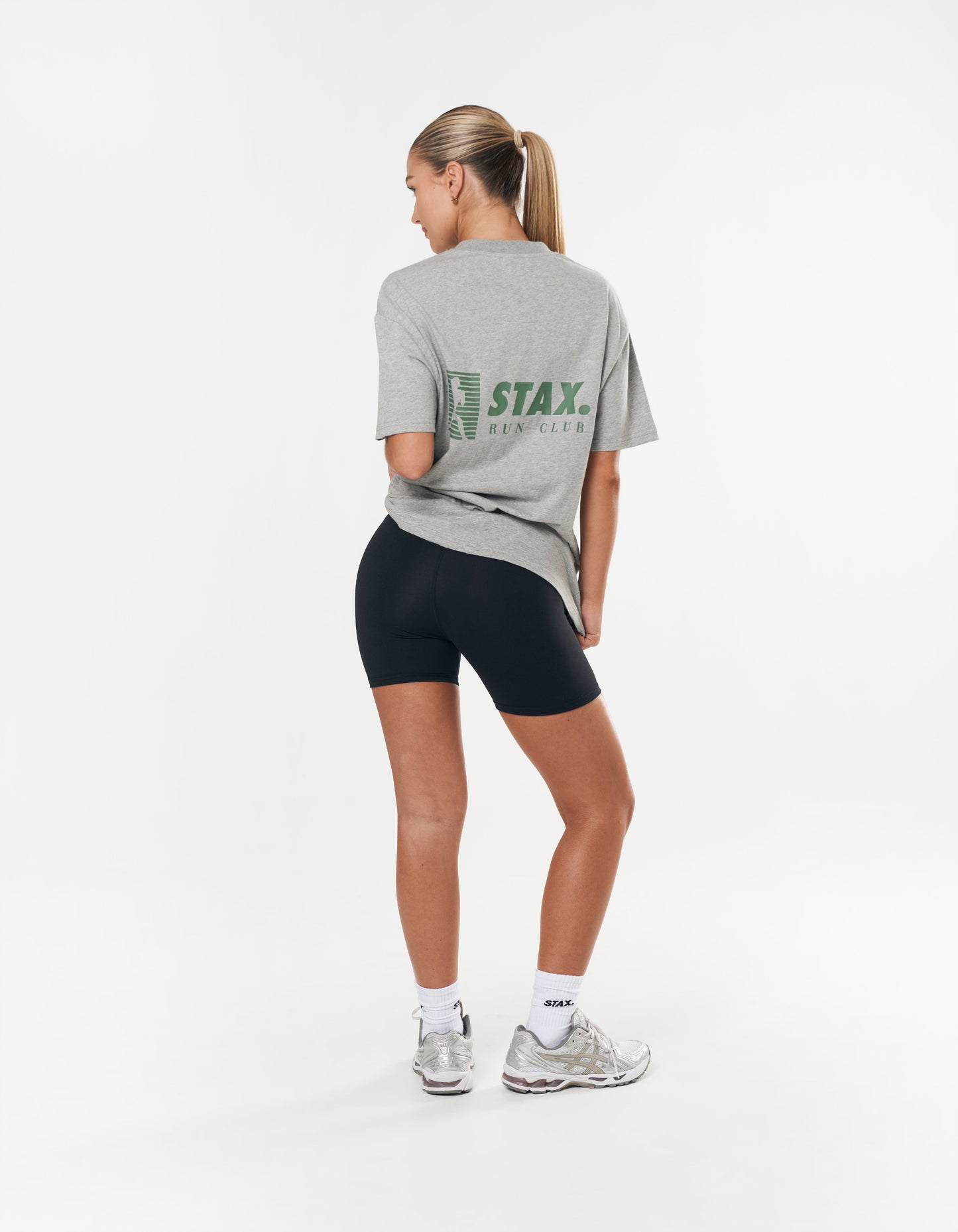 Run Club Tee - Grey Marle