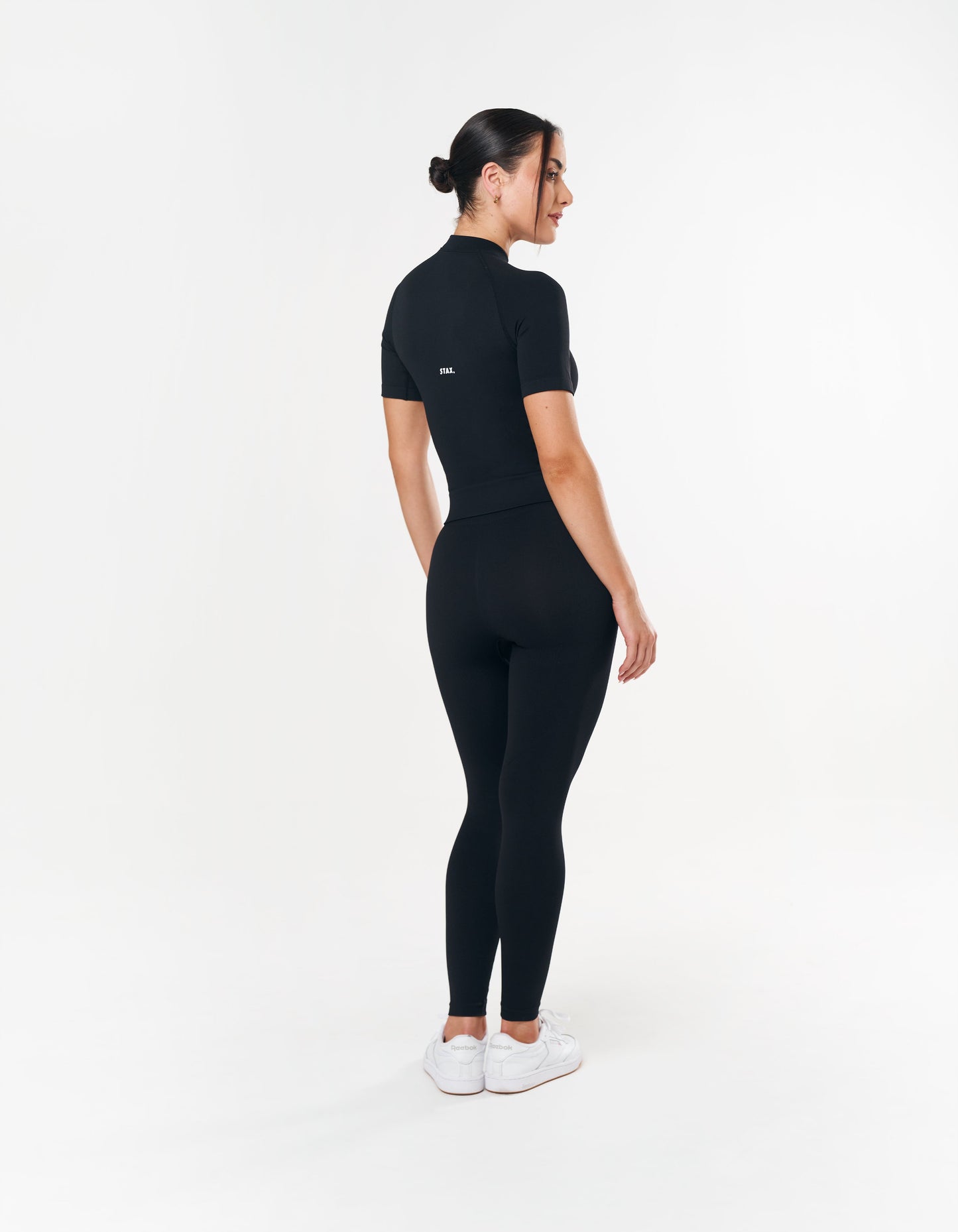 Premium Seamless High Neck Tee - Astro