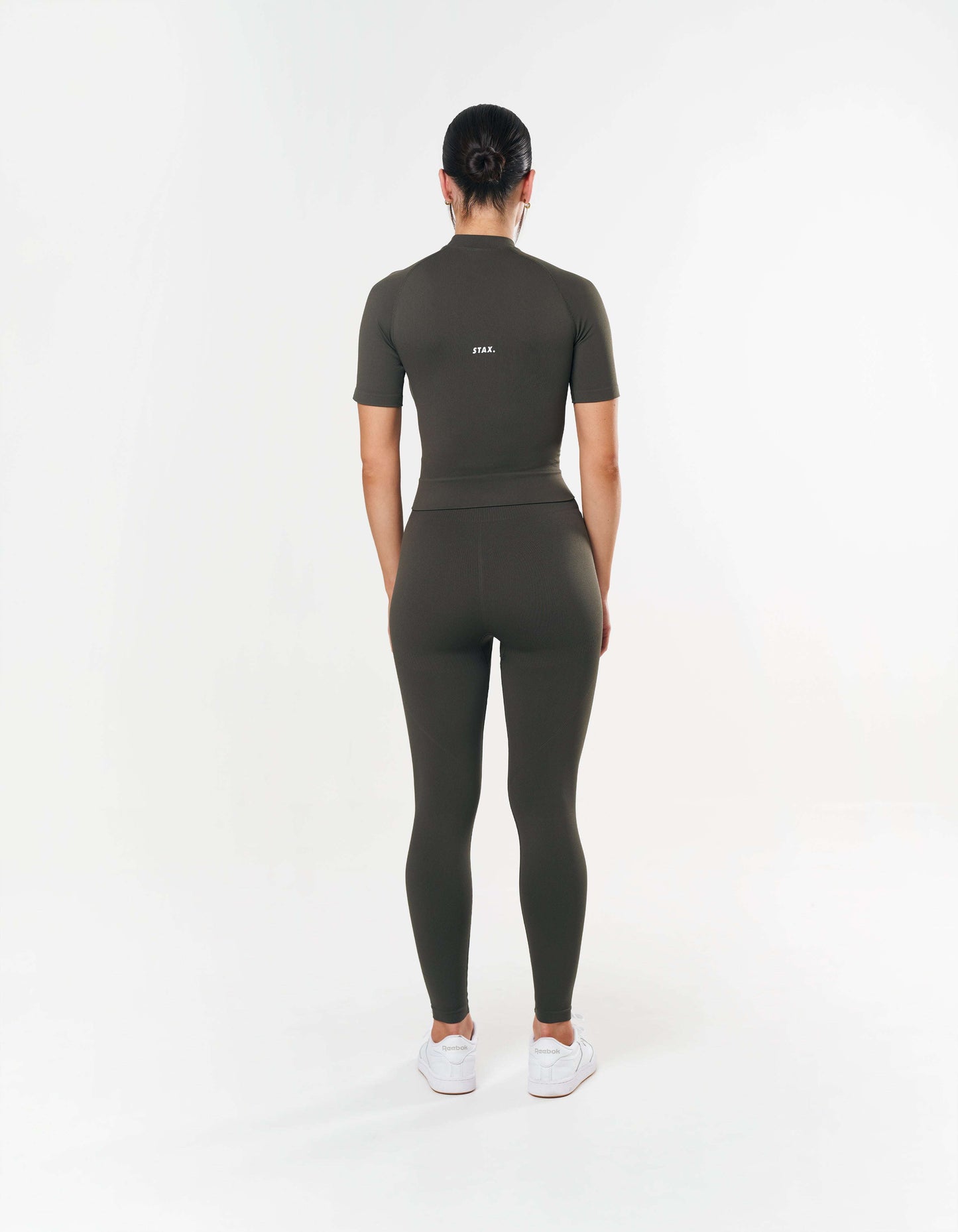 Premium Seamless High Neck Tee - Dovetail