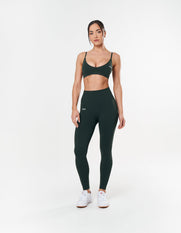 Premium Seamless Tights - Forest