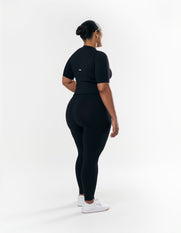 Premium Seamless High Neck Tee - Astro