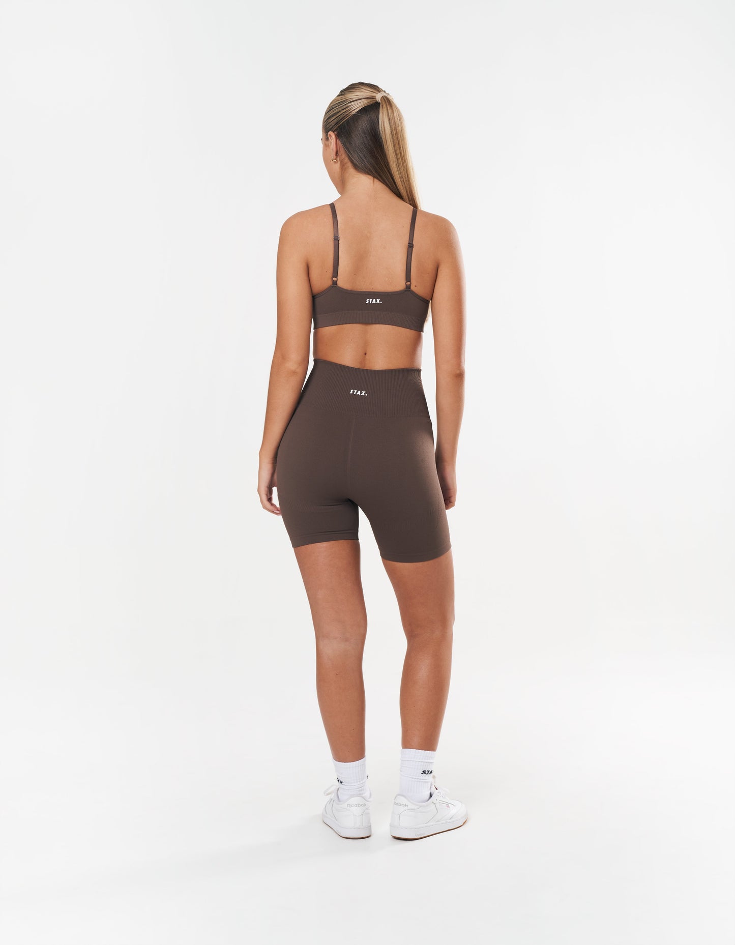Premium Seamless Midi Bike Shorts - Cedar