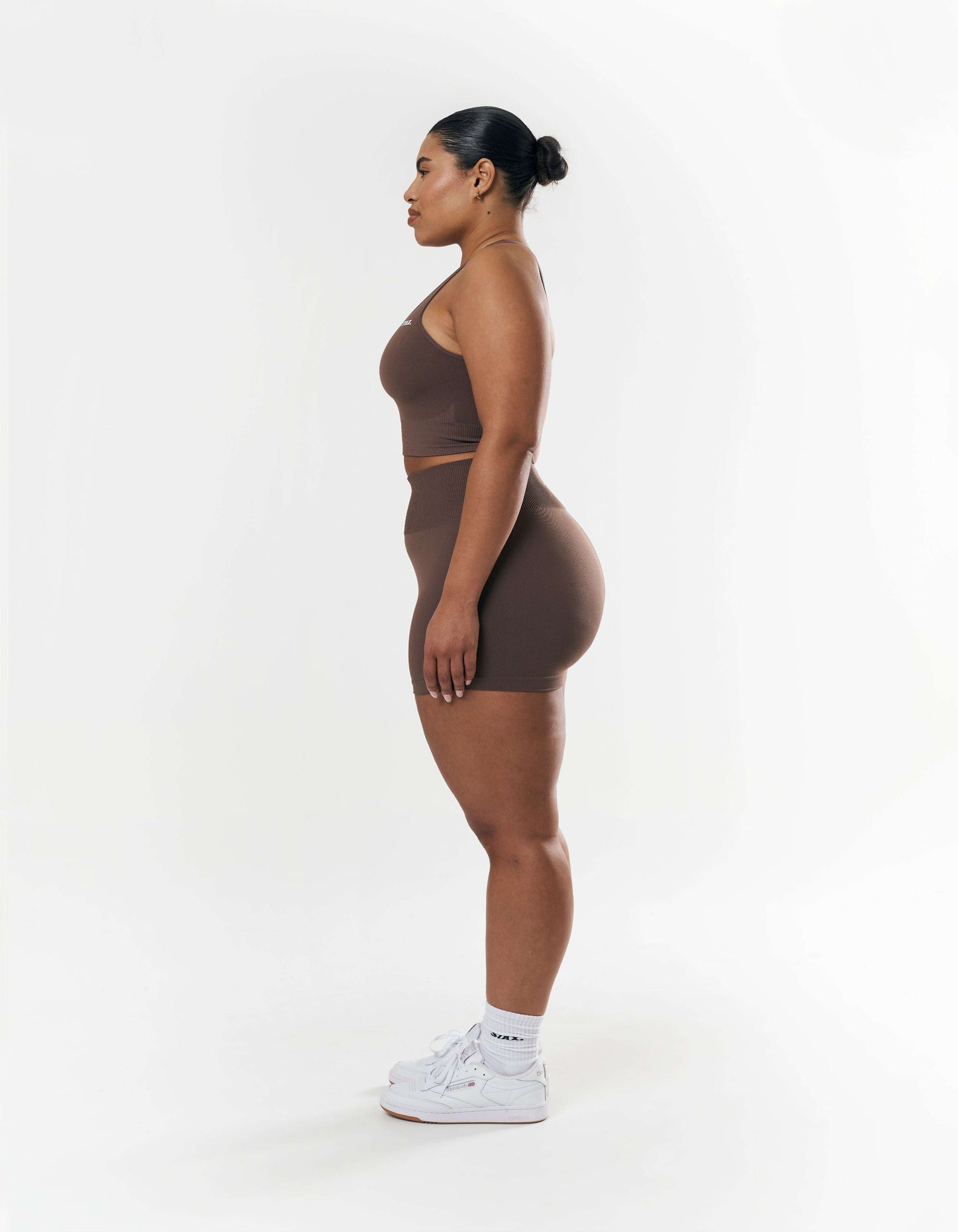 Premium Seamless Mini Bike Shorts - Cedar