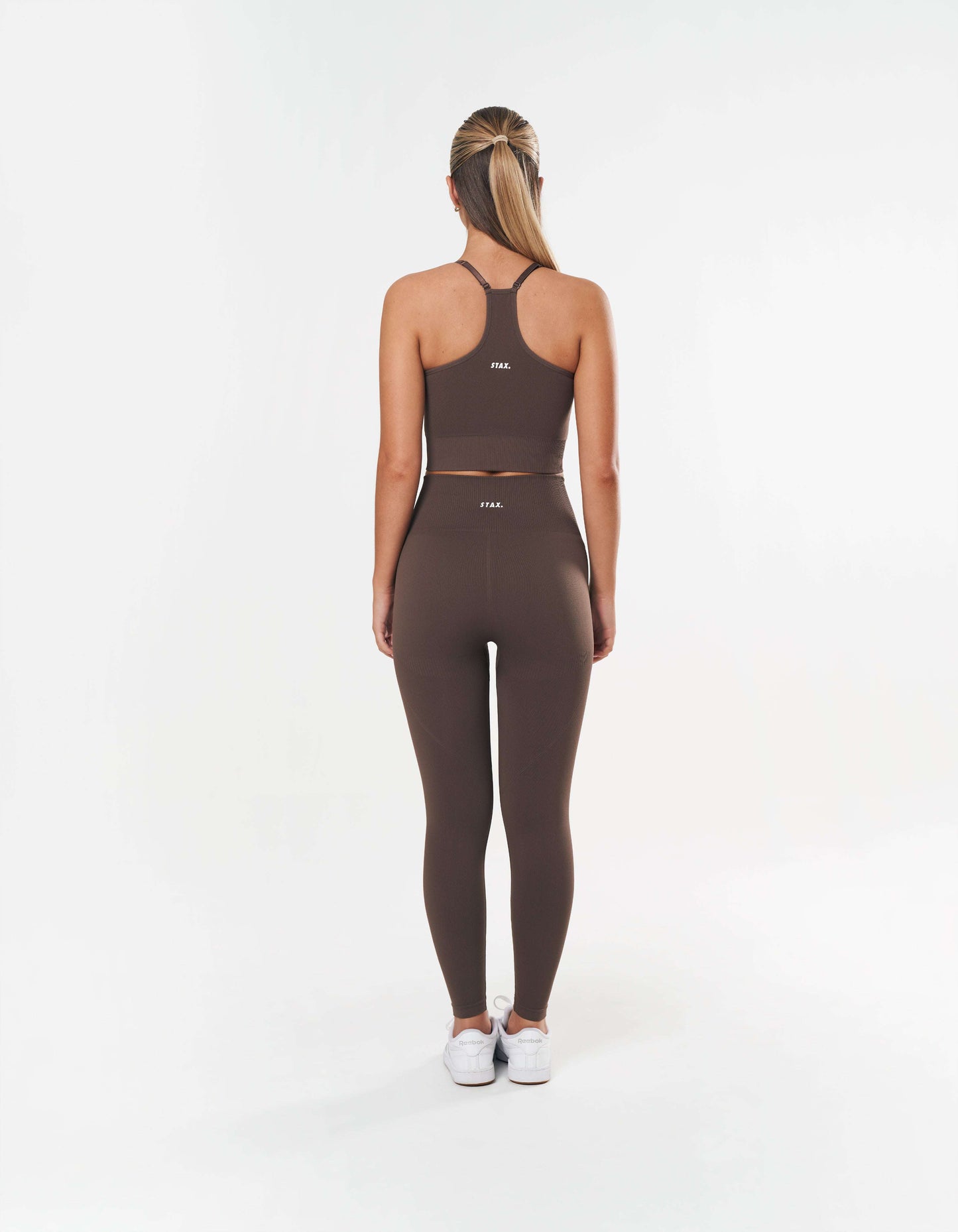 Premium Seamless Strappy Crop - Cedar