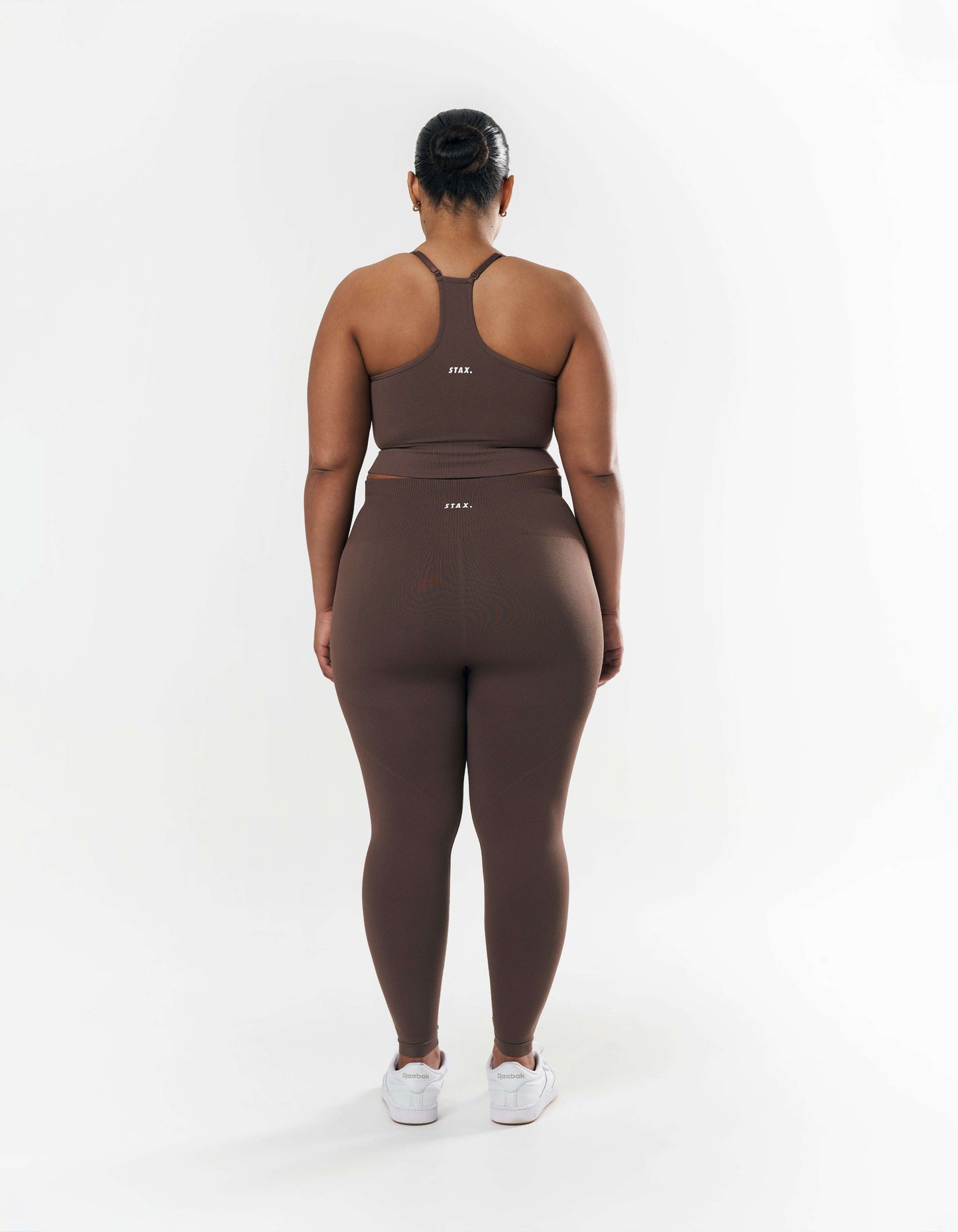 Premium Seamless Strappy Crop - Cedar