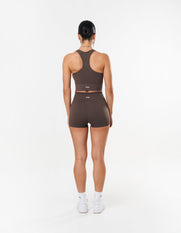 Premium Seamless Mini Bike Shorts - Cedar