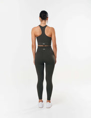 Premium Seamless Racer Crop - Dovetail