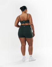 Premium Seamless Mini Bike Shorts - Forest