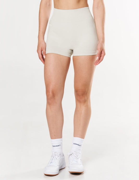 Seamless Mini Biker Shorts - Dove