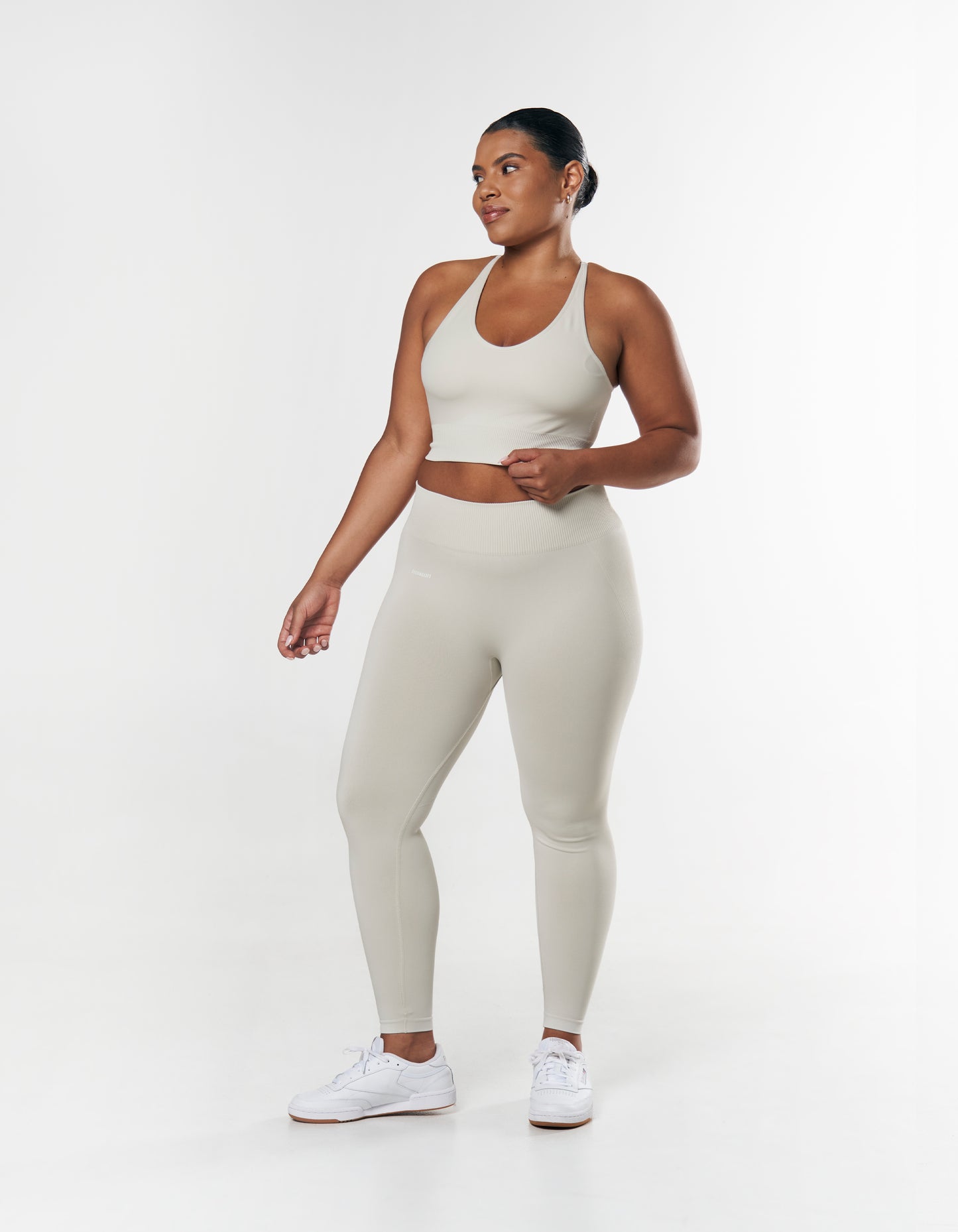 Seamless Strappy Crop - Dove