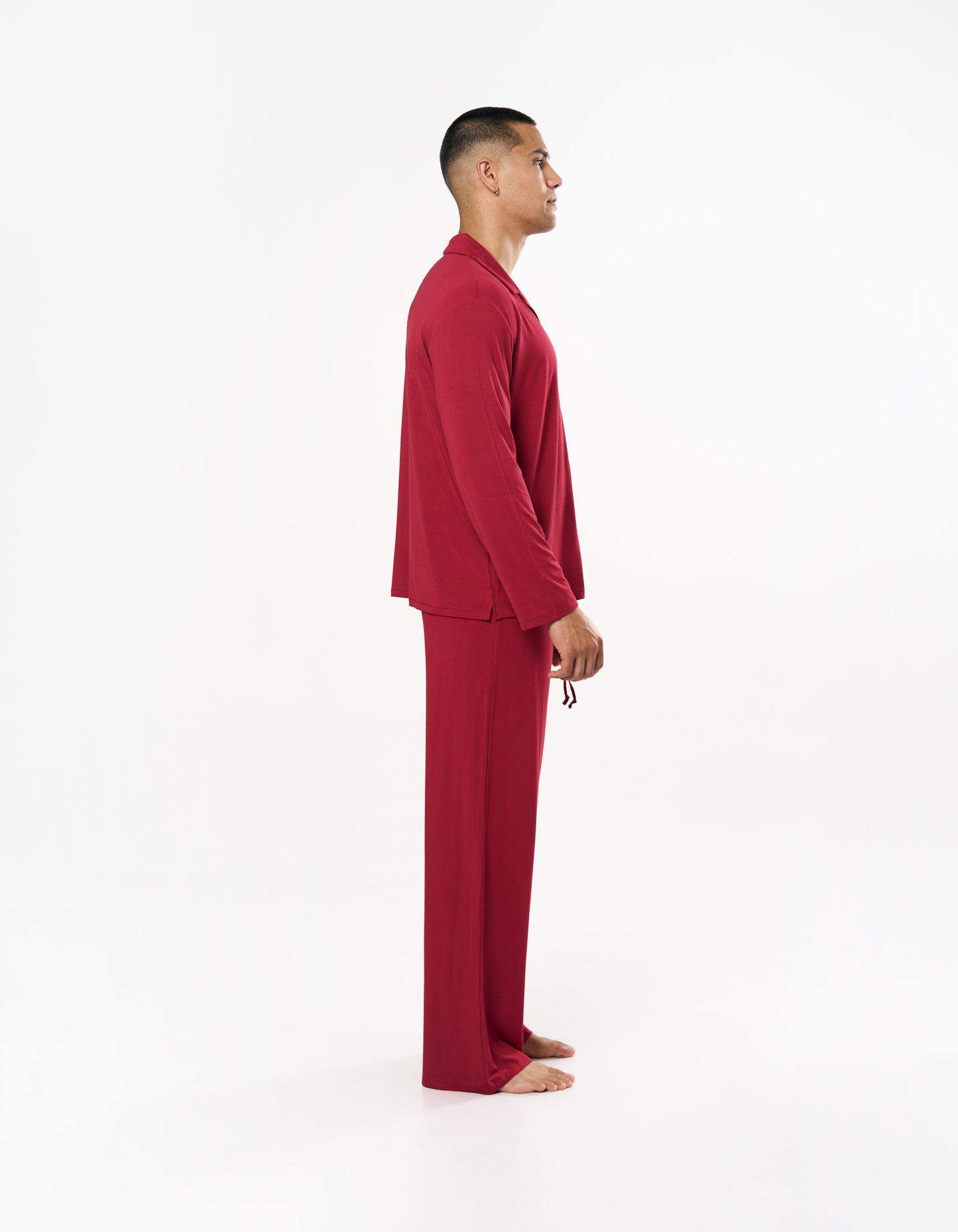 Sleep Long Sleeve Shirt - Cherry