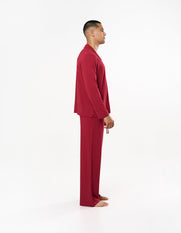 Sleep Long Sleeve Shirt - Cherry