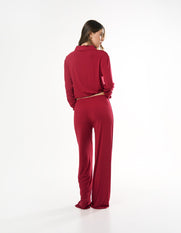 Sleep Long Sleeve Shirt - Cherry