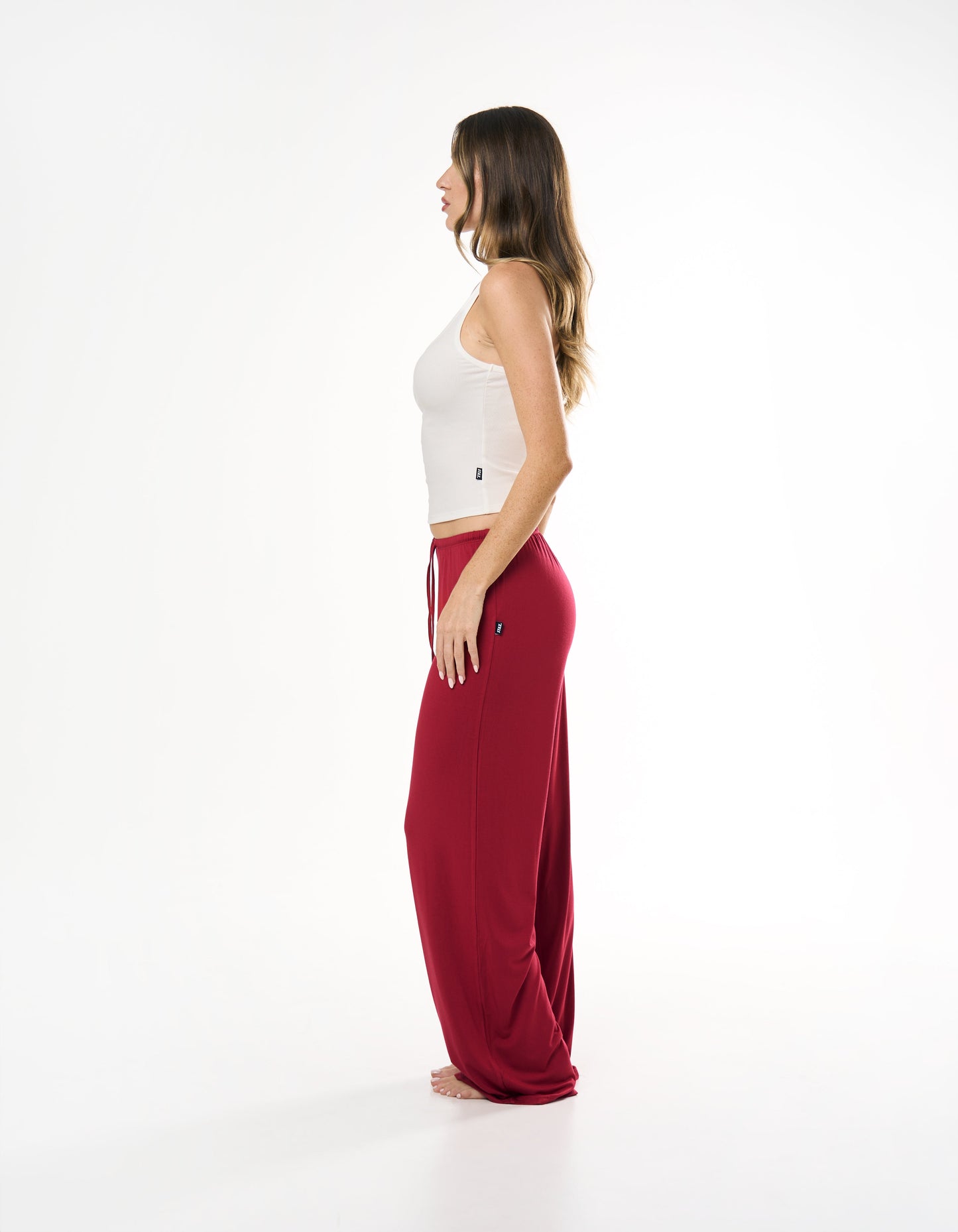 Sleep Ribbed Tank - White