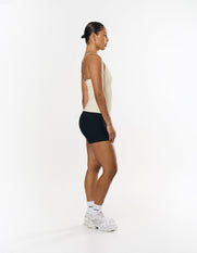 Active Rib Strappy Singlet - Cloud