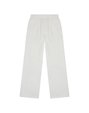 Classic Straight Leg Jogger - Light Grey Marle