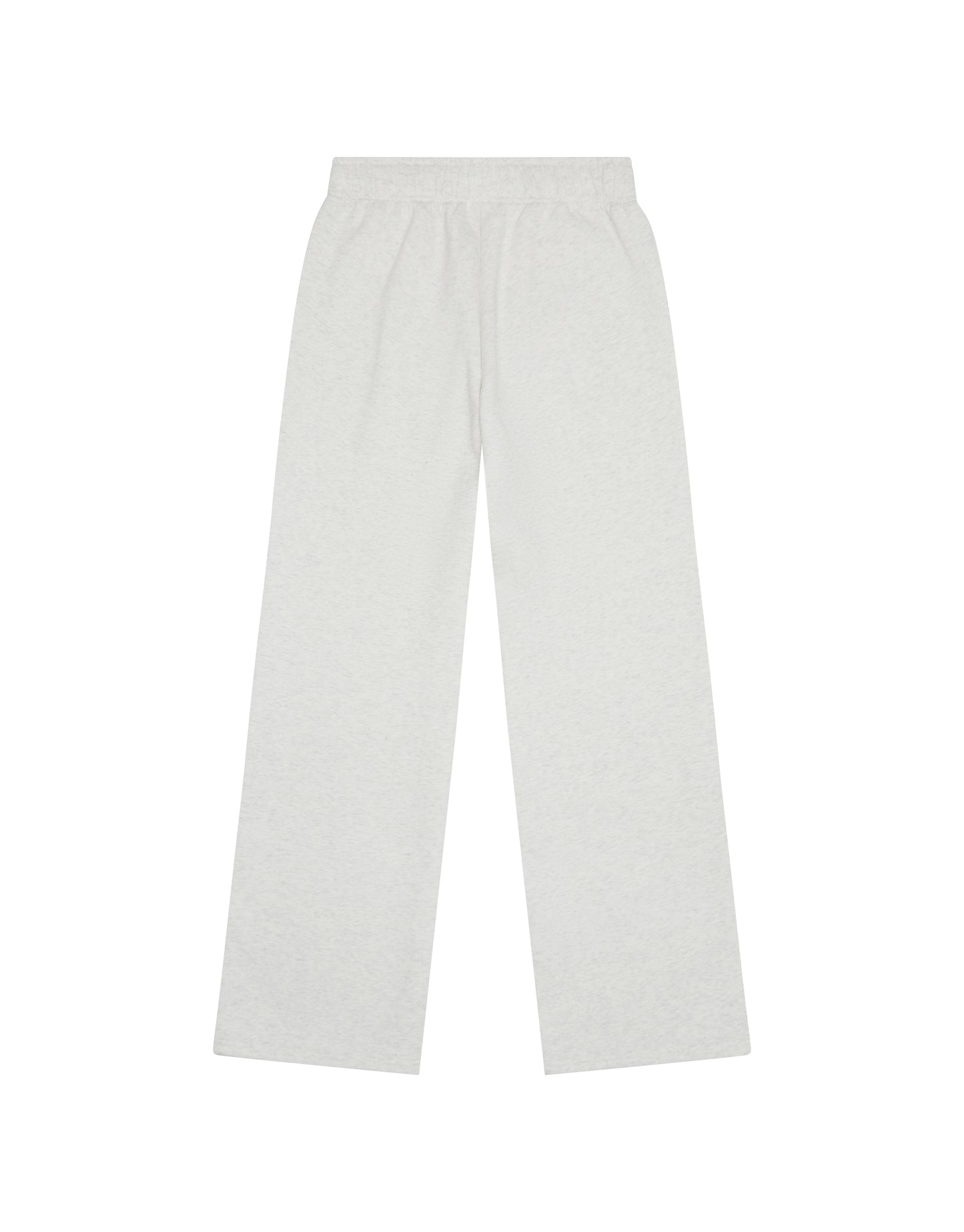 Classic Straight Leg Jogger - Light Grey Marle