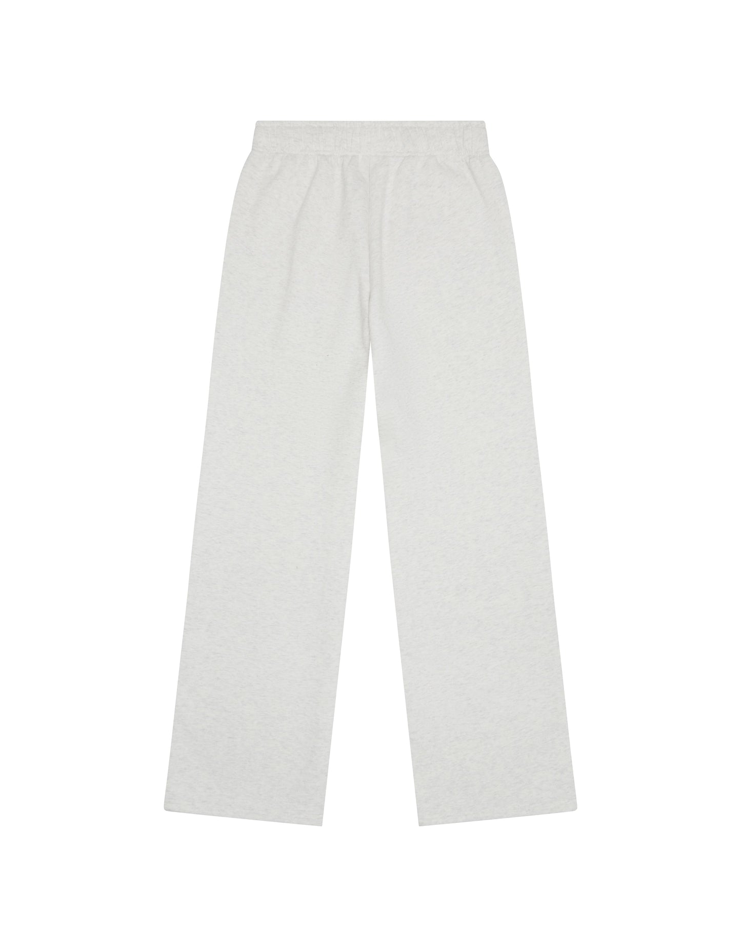Classic Straight Leg Jogger - Light Grey Marle