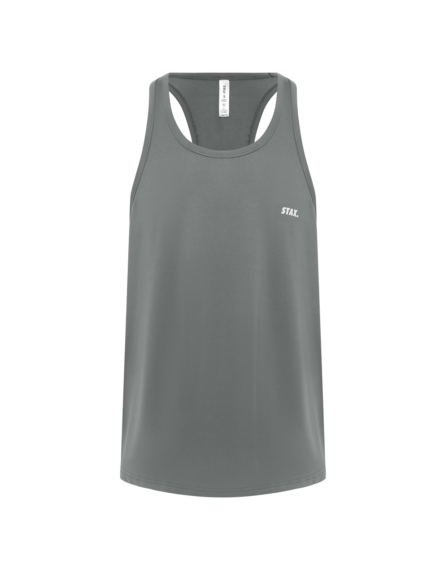 Mens Sport Singlet - Grey