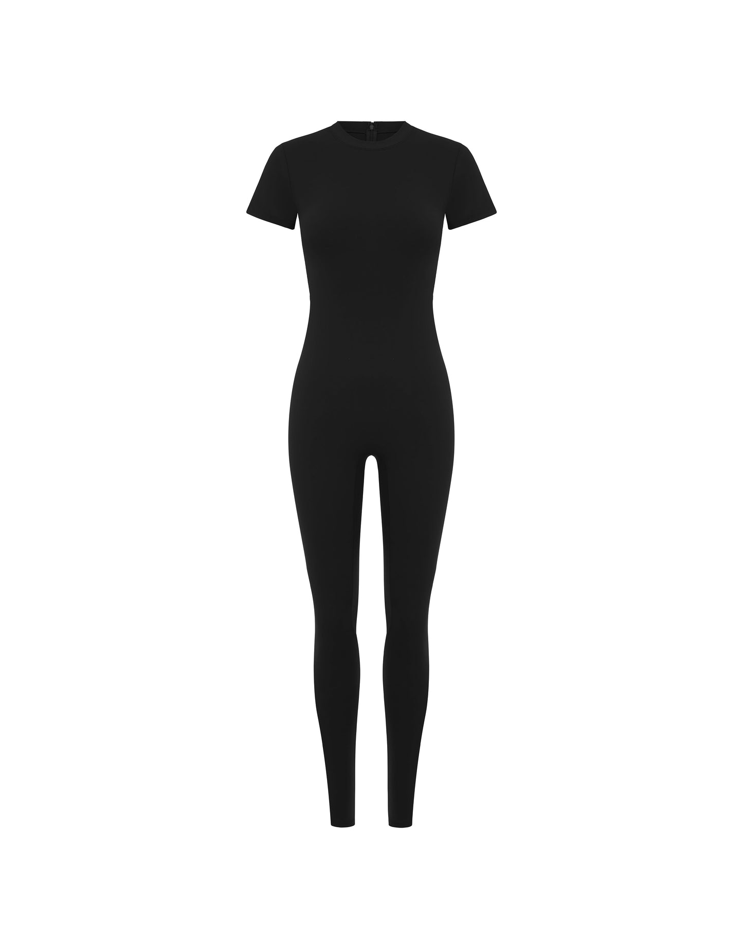 Short Sleeve Full Length Bodysuit NANDEX™ - Black
