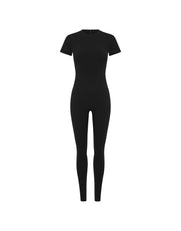 Short Sleeve Full Length Bodysuit NANDEX™ - Black