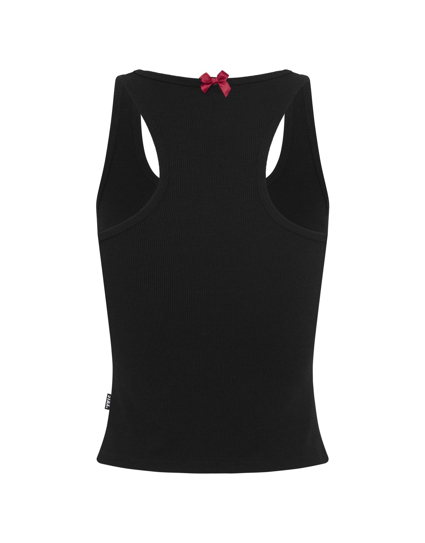 Sleep Ribbed Tank - Black