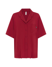 Sleep Short Sleeve Shirt - Cherry
