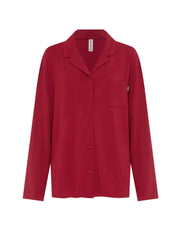 Sleep Long Sleeve Shirt - Cherry