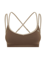 Double Strap Crop Airlyte - Coconut