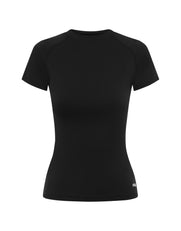Cap Sleeve Tee Airlyte - Liquorice