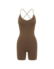 Backless Playsuit Airlyte - Coconut